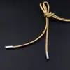 Nuevo estilo coreano de invierno, versátil, cuerda de cintura de cuero negro ultrafino, cinturón fino para mujer/Cinturón/Cadena de cintura con decoración de piel en la cintura