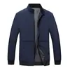 Nuevos Abrigos de Primavera, Otoño e Invierno para Hombres de Mediana Edad y Mayores, Chaquetas Ejecutivas con Forro Polar, Ropa Gruesa de Otoño para Hombres, Ocio Económico para Mediana Edad