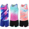 25 Traje de Atletismo I Uniforme del Equipo de Competición Estudiantil Chaleco de Velocidad Ropa Deportiva de Entrenamiento Carrera de Maratón Atletismo Pelota