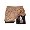 2024 Amazon comercio electrónico transfronterizo verano pantalones cortos Dragon Ball impresión digital 3D para hombre y mujer doble pantalón de playa