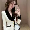 Chaqueta Estilo Chanel para Mujer Invierno 2025, Elegante y de Alta Gama, Muy Estilosa y de Moda, Top Versátil que Ceñe la Cintura, Artículo Más Vendido