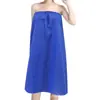 Bata Desechable de Tubo para Salón de Belleza Empaquetada Individualmente Bata Larga Gruesa para Masaje Bata para Sauna Baño de Vapor Bata de Noche para Hotel