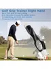 Entrenador de Grip de Golf, Entrenador de Grip de Palo de Golf Mano Derecha, Ayuda de Entrenamiento de Swing de Grip de Golf para Golfista Posición Correcta de la Mano, Se Adapta a la Mayoría de los Grips de Golf