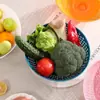 Cubierta de Comida Hueca, Cubierta de Comida Pequeña de Plástico para Cocina, Cubierta de Comida Transpirable a Prueba de Polvo y Moscas para Mesa de Comedor en Verano