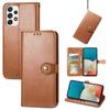 Adecuado para Funda de Cuero para Teléfono de Negocios Samsung Galaxy S26, Cubierta Flip con Hebilla Magnética, Color Sólido A07 Funda Protectora Funda para Teléfono