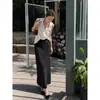 Falda Midi Estilo Francés Adelgazante Nueva de Verano 2026 para Transmisión en Vivo y Distribución [Cinturón Gratis Incluido]