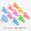 Pinzas de cocodrilo onduladas huecas de colores pastel, clips para tarjetas ovalados de macarrón coloridos, accesorios florales, materiales para manualidades en stock