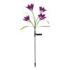 Farol LED solar de 4 cabezales Lily transfronterizo Amazon para exteriores, suelo, césped, inducción, patio, paisaje, lámpara decorativa