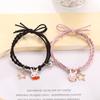 Pulseira Estrela para Mulheres, Pulseira Pequena e Fresca, Sino Magnético Criativo, Pulseira de Casal, Pingente Tecido à Mão Presente para Mulheres