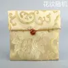 Bolsa Pequeña Cuadrada con Botón Estilo Chino Monedero Bolsa Bolsa Bolsa Pulsera con Cuerda Bolsa de Bola de Buda Bolsa para Joyería Bolsa para Dulces de Boda