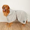 Toalla de baño para mascotas de forro polar coral grueso, albornoz de microfibra para perros y gatos, toalla absorbente, suministros de baño para mascotas