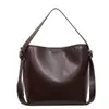 Bolsa Tote Retro de Luxo, Novo Estilo Outono e Inverno, Bolsa de Mão Versátil, Bolsa de Mão de Grande Capacidade, Bolsa Transversal Casual para o Dia a Dia