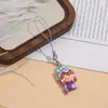 Alça de Celular Pingente de Roupas Estilo Coreano Ins Menina Fofa, Chaveiro de Desenho Animado Criativo Acessório de Bolsa