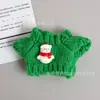 Roupas de boneca de Natal para bonecas de algodão de 14CM, brinquedo de pelúcia de cachorro West Highland, acessórios para bonecas, roupas para vestir bonecas