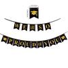 Decorações de Festa de Formatura Transfronteiriça Estamos Tão Orgulhosos de Você Banner de Letras Guirlanda de Formatura
