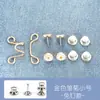 Herramienta para ceñir la cintura sin coser, Ajustador de cintura de jeans desmontable, Botón de metal ajustable para ceñir la cintura