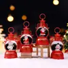 Nuevo producto transfronterizo: Bola de cristal navideña, linterna navideña, lámpara de viento de bola de cristal, decoraciones navideñas, adornos de escritorio creativos