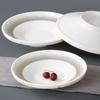 Plato de vajilla Xiangyuanmei, plato de restaurante comercial, plato de restaurante, plato hondo de porcelana de imitación, plato de sopa de plástico, plato de cena, plato de melamina