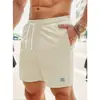 Calça Esportiva Lisa de Cadarço Nova de Veludo Cotelê Shorts Simples Shorts Masculinos Calças Casuais