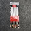 Palillos domésticos de acero inoxidable PVC5 doble bolsa 304 antideslizantes con aislamiento térmico palillos de metal huecos en vivo con selección de productos