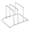 Estante para Tabla de Cortar de Acero Inoxidable para el Hogar Estante para Tapas de Ollas de Cocina Estante para Cuchillos de Tabla de Cortar Estante de Almacenamiento en Encimera Estante de Drenaje para Tablas Pegajosas y Tablas de Cortar