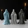 Jiahui Mei Ornamentos de Caveira de Halloween Molde de Silicone Crânio Humano Fantasma DIY Ferramenta de Moagem de Vela de Aromaterapia