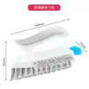 Cepillo Multifuncional para Grietas 5 en 1 para Baño, Limpieza de Esquinas, Cepillo de Mano para Piso, Cepillo Limpiador de Juntas de Azulejos, Cepillo de Limpieza Tres en Uno