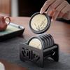 Posavasos absorbente al por mayor Estilo nacional Nuevo Chino retro Juego de té kung fu Soporte para taza de té de secado rápido Posavasos aislante para mesa de té