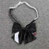 [Venta Especial de Liquidación, No Reembolsable ni Intercambiable] Cuello de JK Flor Corbata Femenina Estilo Japonés Uniforme Cuello de Traje de Marinero Estilo Preppy
