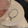 Pulsera con Cuentas de Piedra Ojo de Gato Diseño de Nicho Marca Fu Estilo Chino Nuevo de Moda Nacional Accesorios de Pulsera con Cuentas para Novia Femenina