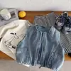 Chaleco de Mezclilla para Niños 2026 Chaleco Retro para Niños Chaqueta Elegante sin Mangas para Bebés y Niños Pequeños