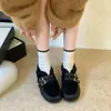Mocasines zapatos sin cordones mujer Zapatos Birkenstock cálidos para aumentar altura zapatos de conducción forrados de felpa botas de nieve de invierno zapatos de lana y algodón negro