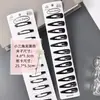 Preto fosco tinta que não descasca presilha BB presilha de borda presilha de gota presilha de franja presilha presilha presilha superior acessórios de cabelo prato para penteado utensílios de cabelo