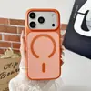 Adecuado para iPhone 18 Pro Max Funda de Teléfono Magnética Mate con Sensación de Piel Apple 17 Disipación de Calor Protección contra Caídas Cubierta 15