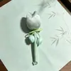Martillo de Bienestar de Ajenjo, Palo de Percusión de Meridianos de Bienestar, Martillo Flor de Moxibustión Tulipán, Set de Caja de Regalo, Recuerdo Personalizado