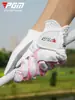 Fabricante Pgm Guantes de Golf Guantes para Mujer Microfibra Cuero Resistente al Desgaste Antideslizantes Guantes Deportivos Venta al por Mayor