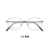 Armazón de gafas de aleación de alta calidad, simple, elegante y suave, textura clara, patillas súper elásticas, se pueden equiparar con lentes, venta al por mayor en Danyang