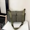 Bolso Cruzado de Gran Capacidad para Mujer, Bolso de Hombro Casual para Hombre, Bolso de Hombro Único de Moda con Múltiples Bolsillos, Bolso Tote Resistente al Agua Estilo Ropa de Trabajo