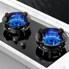 Soporte antideslizante para estufa de gas, soporte universal para estufa de gas, accesorios de hierro fundido antideslizante, altura engrosada, rejilla antideslizante para caldera