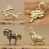 Latão Zodiac Criativo Tridimensional Zodiac Personalizado Chaveiro de Carro Pingente Acessórios Pequeno Presente Fabricante Atacado