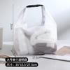 Bolsa de cosméticos EVA de gran capacidad, bolsa de almacenamiento con hebilla, bolsa de compras portátil de alto valor de color, bolsa de lavado impermeable