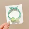 Gomas para el cabello de dopamina para niños, bandas de goma de alta elasticidad para que las niñas se aten coletas altas y moños, cuerdas para el cabello que no dañan el cabello, accesorios para el cabello