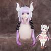 Kobayashi's Dragon Maid Hermana Agitando Dragón Kangna Cosplay Ropa de Mujer Ropa Cos Maid