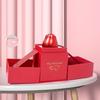 Caja de embalaje caja de aretes caja de collar caja de pulsera caja de anillos bolsa de mano paño para limpiar plata agua para limpiar plata una generación de 001