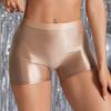 1066 # Cross-border Europa e os Estados Unidos Novas Meninas Quentes Sexy Glow Apertado Cintura Alta Casual Esportes Yoga Shorts Mulheres