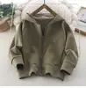 Chaqueta con Forro de Felpa para Niños Ropa Infantil 2026 Invierno Nuevo Grueso Lana de Cordero Cálido Abrigo de Algodón para Niños Mayores