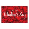 2025 Tela de Escena Día de San Valentín Fondo de Tela Banner Bandera Nueva Tela Colgante para Fotos Amazon Bandera Decoración de Boda