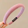 Pinza para el cabello de ala ancha de alta gama, elegante, a la moda, diadema, tocado para mujer, nuevo 2026, calavera superior gris, diadema versátil