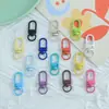 Llavero de Cuadros Coloridos con Flores Pequeñas Colgante de Flor DIY Estilo Fresco Adornos para Bolsos de Mujer Al por Mayor