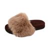 Pantuflas Sencillas de Felpa para Mujer, Pantuflas de Suela Suave de Moda para Niñas, Versión Coreana de Verano, Moda Ins, Pantuflas Cómodas de Algodón para Otoño e Invierno